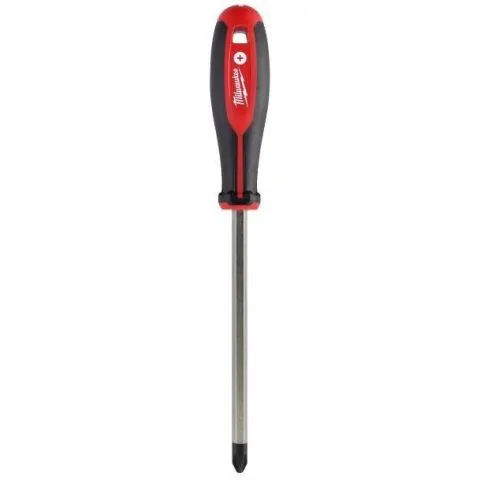 Tri-Lobe Milwaukee Skruvmejsel 3-sidigt antirullhandtag PH2 x 125 mm I lager